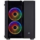 Gabinete Corsair Crystal 280x  Vidro Temperado Rgb- -preto- L