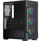 Gabinete Corsair Icue 220t Airflow Lateral Em Aco E Vidro Tem