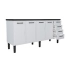 Gabinete Cozinha aco Juno Desmontado 2,00 Branco