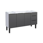 Gabinete Cozinha aco Jupiter Desmontado 1,50 Preto