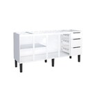 Gabinete Cozinha aco Jupiter Desmontado 1,80 Branco