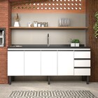 Gabinete Cozinha aco Netuno Desmontado 2,00 Branco