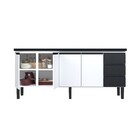 Gabinete Cozinha aco Netuno Desmontado 2,00 Preto