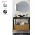 Gabinete Creta Em Porcelanato 71,2cm X 68,0cm X 43,0cm  Amend