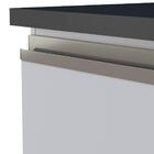 Gabinete De Aço P/ Pia 1,50 Gaia Flat Branco 1606 Cozimax