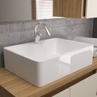 Gabinete De Banheiro 02 Portas Com Cuba Itapuã/off White