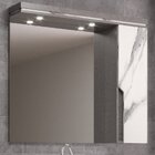 Gabinete De Banheiro 100cm Com Cuba E Armário Com Espelho Ref