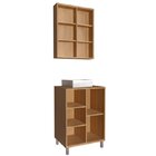 Gabinete De Banheiro 60cm Julia Com Balcão 1 Porta Correr E E