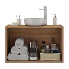 Gabinete De Banheiro 62,5cm Suspenso 2 Portas Multimóveis Mp5