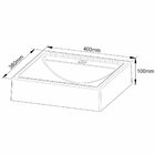 Gabinete De Banheiro 80 Cm Com Cuba 1 Porta E Nicho Mármore B