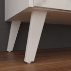 Gabinete De Banheiro 90cm Sem Cuba Ref 910 Branco/thassos