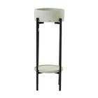 Gabinete De Banheiro Com Cuba Concreto 35 Cm (small Acqua)