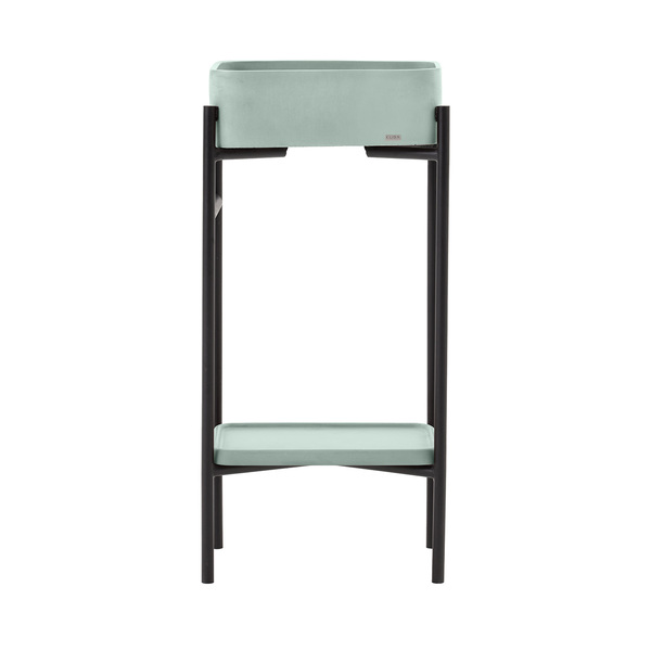 Gabinete De Banheiro Com Cuba Concreto 42 Cm (tessa Acqua)