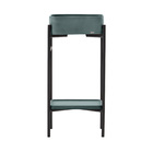 Gabinete De Banheiro Com Cuba Concreto 42 Cm (tessa Florest)