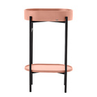 Gabinete De Banheiro Com Cuba Concreto 55 Cm (lotus Rosé)