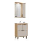 Gabinete De Banheiro Com Cuba E Espelheira Com Led 59cm Multi