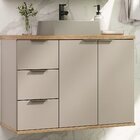 Gabinete De Banheiro Com Cuba Galway 76cm Nude