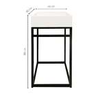 Gabinete De Banheiro Com Cuba Iron Branco E Preto