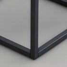 Gabinete De Banheiro Com Cuba Iron Branco E Preto