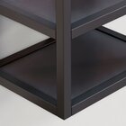 Gabinete De Banheiro Com Cuba Iron Steel Preto