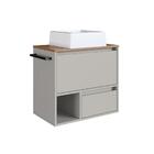 Gabinete De Banheiro Com Cuba Vigo 1 Pt 1 Gv Arenas E Mel