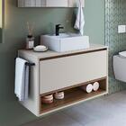 Gabinete De Banheiro Com Cuba Viseu 1 Pt Arenas E Mel