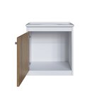 Gabinete De Banheiro Com Espelheira Arizona 44cm Com Pia Embu