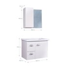 Gabinete De Banheiro Com Espelheira Kit Campinas 60cm Branco