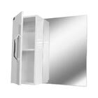 Gabinete De Banheiro Com Espelheira Kit Palmas 60cm Cor:branco