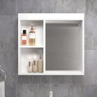 Gabinete De Banheiro Com Lavatório E Armário Branco/itapuã