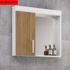 Gabinete De Banheiro Com Lavatório E Armário Branco/itapuã