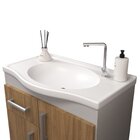 Gabinete De Banheiro Com Lavatório E Armário Branco/itapuã