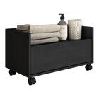 Gabinete De Banheiro Com Rodízios Multimóveis 80 Cm Fg5002 Pr