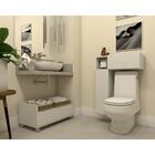 Gabinete De Banheiro Com Rodízios Multimóveis 80 Cm Fgl2608 B