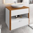 Gabinete De Banheiro Copenhague Branco Naturalle