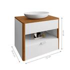 Gabinete De Banheiro Copenhague Branco Naturalle
