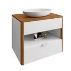 Gabinete De Banheiro Copenhague Branco Naturalle