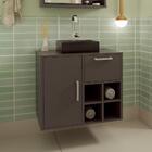 Gabinete De Banheiro Eduarda 1 Pt 1 Gv Grafite