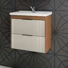Gabinete De Banheiro Lavanda 1 Pt 1 Gv Amêndoa E Off White 59