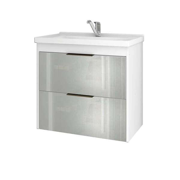 Gabinete De Banheiro Lavanda 1 Pt 1 Gv Branco 59 Cm