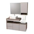 Gabinete De Banheiro Nude E Tamarindo Em Madeira Sem Cuba Aim