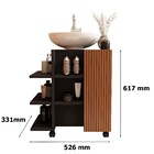 Gabinete De Banheiro Para Pia De Coluna Classic - Jm3 Móveis