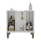 Gabinete De Banheiro Para Pia De Sobrepor 2 Portas 60,4cm Mul