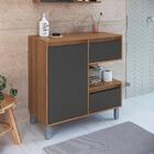 Gabinete De Banheiro Paula 1 Pt 2 Gv Mel E Grafite