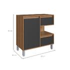 Gabinete De Banheiro Paula 1 Pt 2 Gv Mel E Grafite