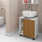 Gabinete De Banheiro Pequin 1 Pt Branco