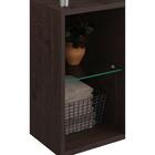 Gabinete De Banheiro Porto 1 Pt Café E Branco