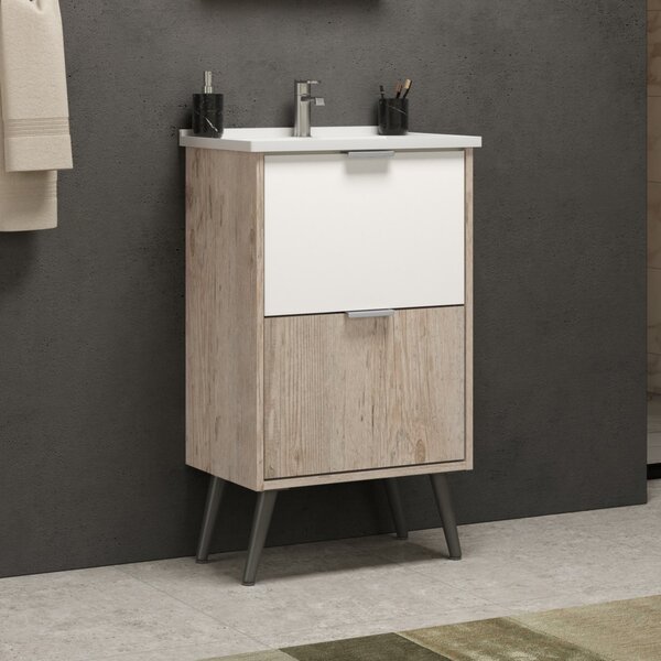 Gabinete De Banheiro Sem Lavatório/espelheira Canion Rustico/