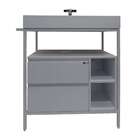 Gabinete De Banheiro Steel Wood 2 Gv Branco