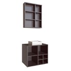 Gabinete De Banheiro Suspenso 68cm Com Balcão 1 Porta 1 Gavet